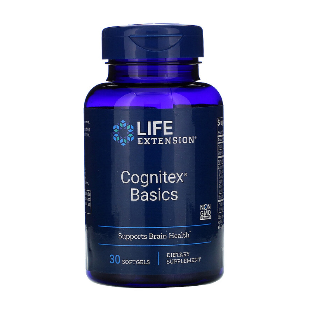 Підтримка пам'яті та когнітивної функції Life Extension Cognitex Basics, 30 гелевых капсул